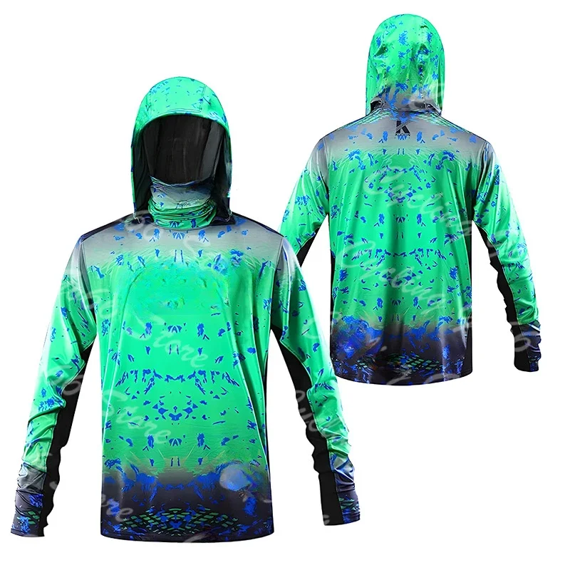 Мужская футболка с капюшоном и – обзор и цена Fishing Shirt Uv Protection
