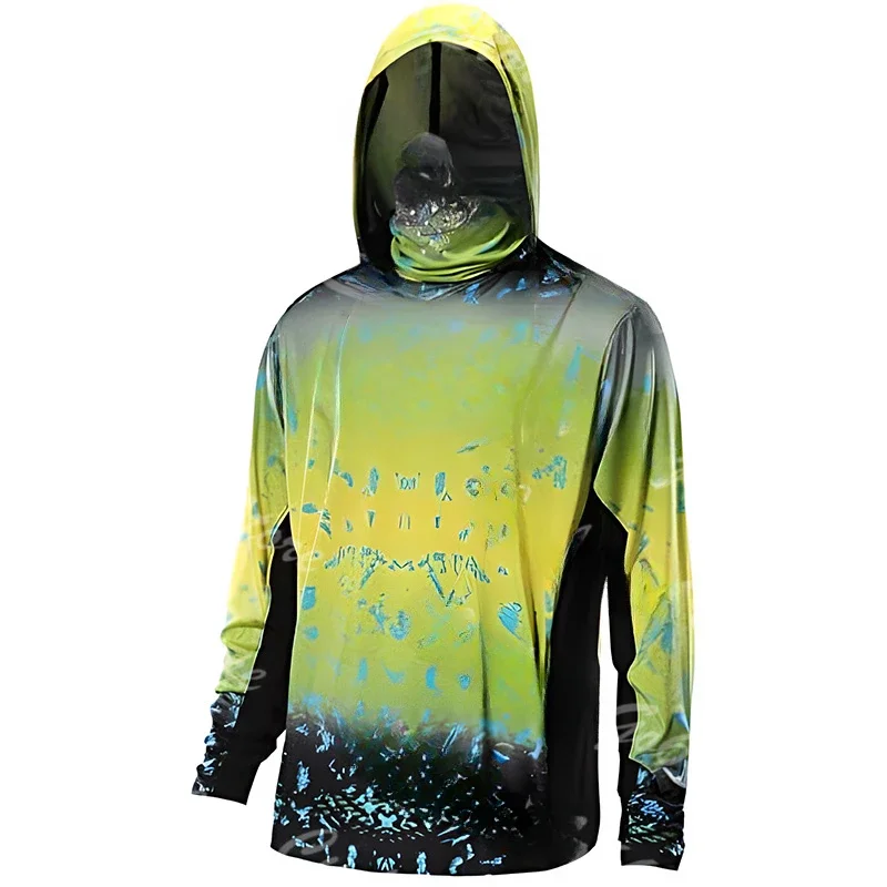 Мужская футболка с капюшоном и – обзор и цена Fishing Shirt Uv Protection