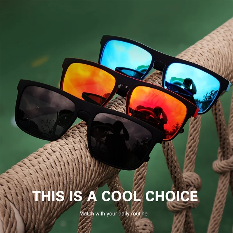 1/3 шт. Винтажные квадратные с – обзор и цена Fishing Sunglasses Polarized